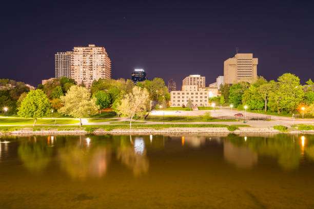 istock Downtown London Ontario Canada and Thames River 964610896