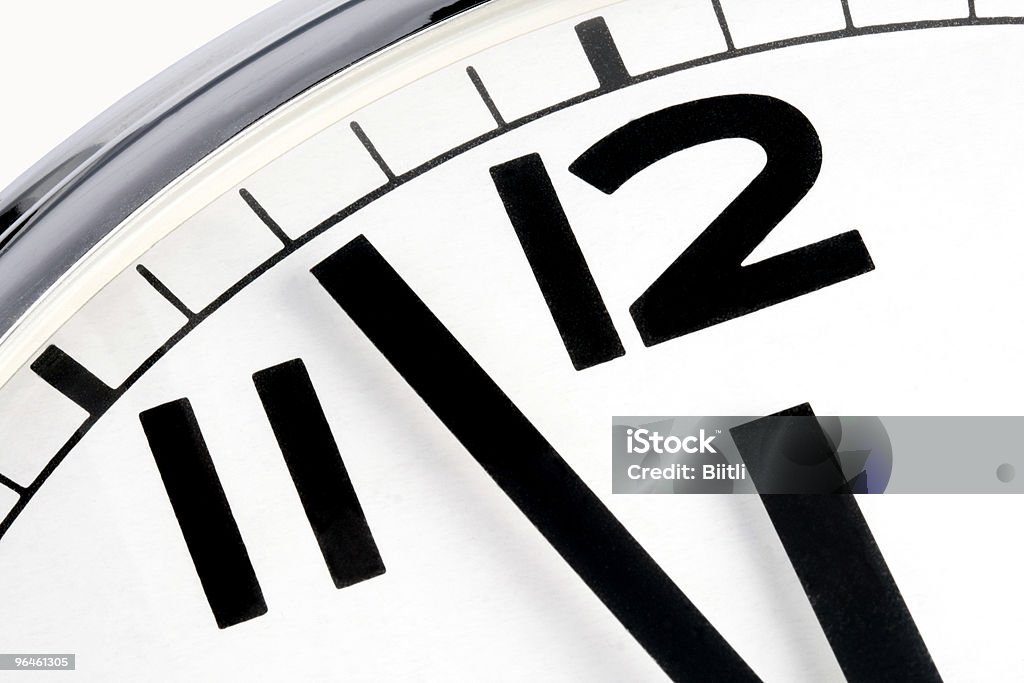 Close to deadline  Beat The Clock Stock Photo