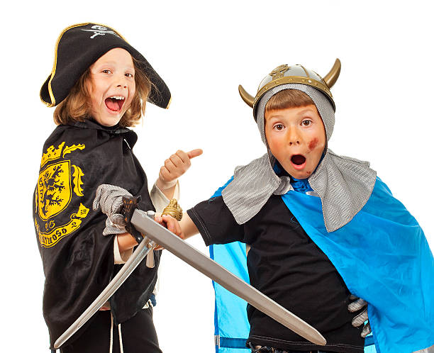 istock Boy and girl play 96462171