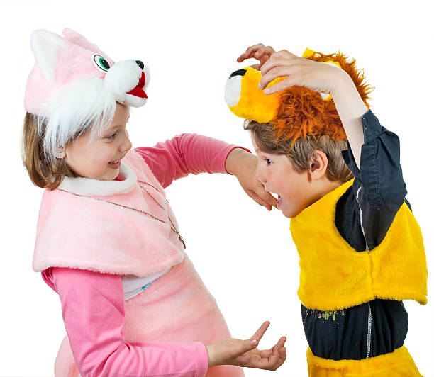 istock Boy and girl play 96462337