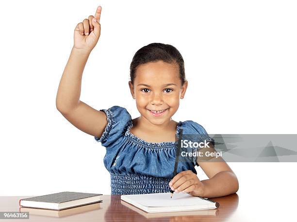 Adorable Girl Studying Stock Photo - Download Image Now - African Ethnicity, Alphabet, Baby - Human Age