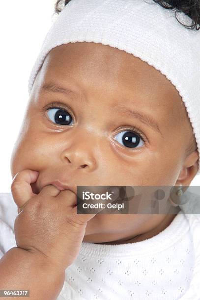 Foto de Criança Com Dente De Crescimento e mais fotos de stock de Chupar Dedo - Chupar Dedo, Bebê, Dedo na Boca