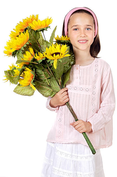 istock pretty girl with flowers 96463230