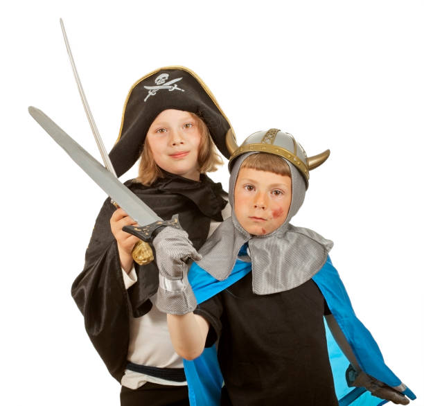 istock Boy and girl play 96465362