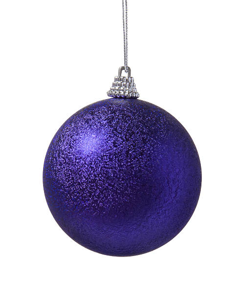 istock Christmas decoration purple ball 96465447