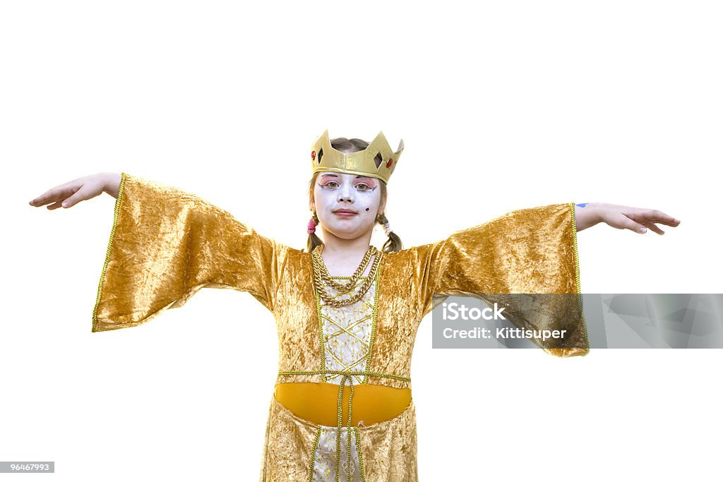 Jeune fille dans une couronne - Photo de Beauté libre de droits