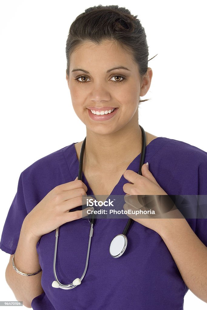 Schöne Hispanic Krankenschwester - Lizenzfrei 20-24 Jahre Stock-Foto