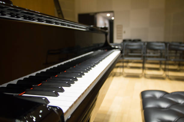 istock Grand Piano on Stage, Rehearsal 964722302