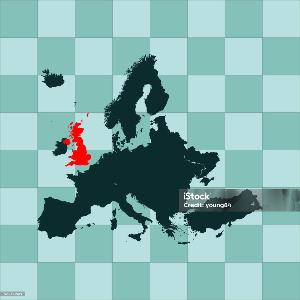 yhdistyneen kuningaskunnan kartta - Rojaltivapaa avainsanalla Ei ihmisiä ja tyyppiä kuvapankin vektori