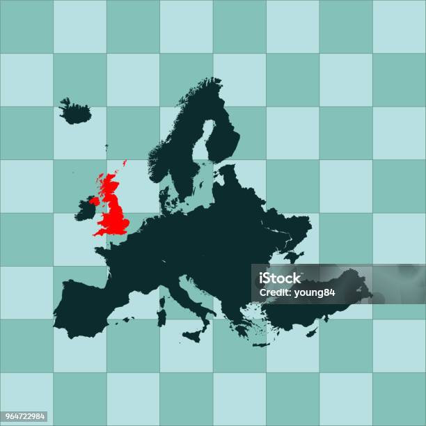 Kuvapankin kuvitus otsikolla Yhdistyneen Kuningaskunnan Kartta – Lataa kuva nyt - Ei ihmisiä, Englanti, Eurooppa