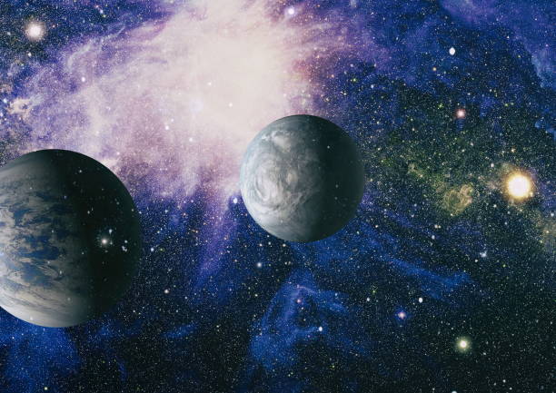 istock planets, stars and galaxies in outer space showing the beauty of space exploration. Elements furnished by NASA 964725880