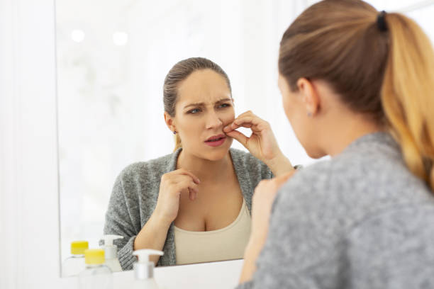istock Angry mad woman reducing hair 964746754