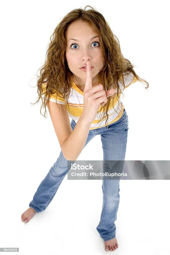 Shhhhhh  American Culture Stock Photo