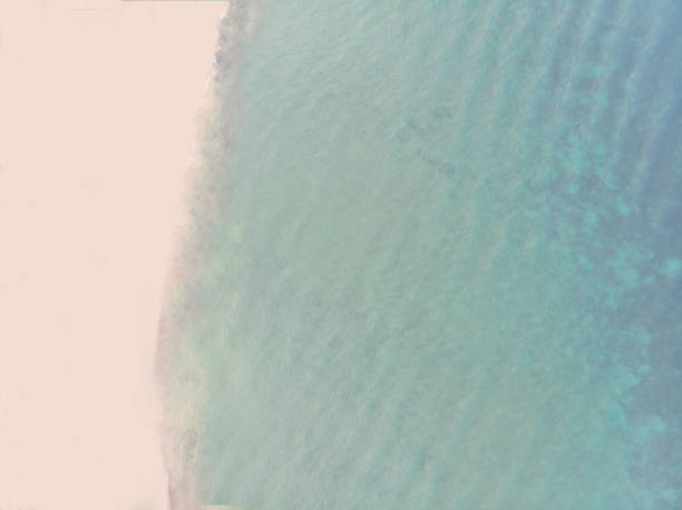 istock Aerial View of Sandy Beach and Blue Sea 964761968