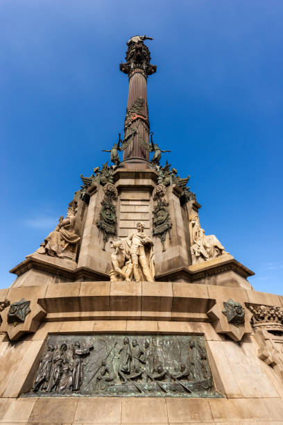 istock Column of Christopher Columbus - Barcelona Spain 964762282