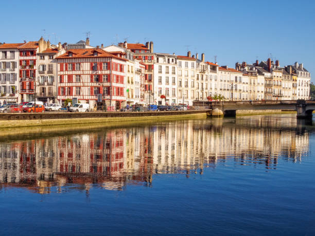 istock Reflections in the Nive River - Bayonne 964778316