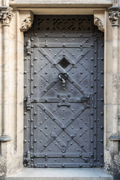 istock Metal doors of st. Vitus cathedral 964778366
