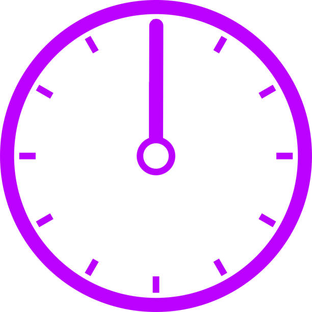 Colorful Clock illustration This is a vector illustration. number counter stock illustrations