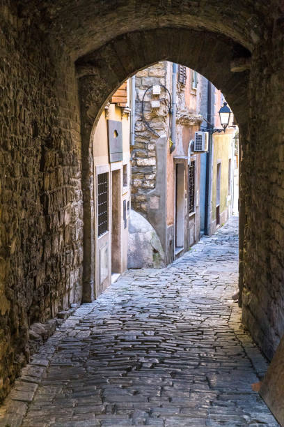 istock The historic street with underpass. 964789220