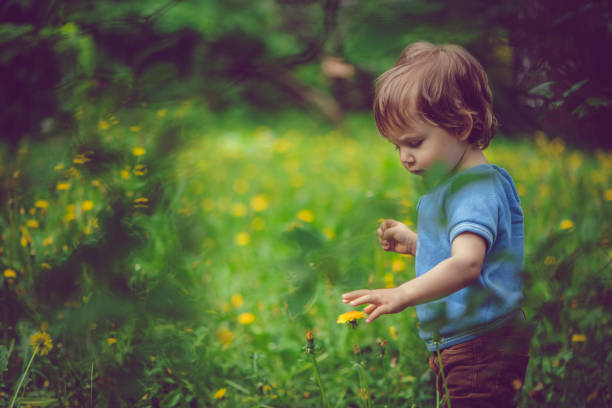 istock Cute little boy enjoying summer outdoors 964789892