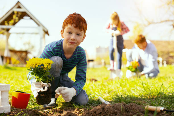 istock Delighted pleasant boy looking at you 964790102