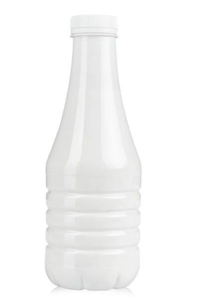 istock plastic bottle for yogurt on white background isolated. 964810662