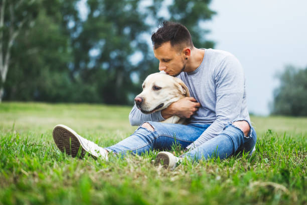 istock Man and his best canine friend 964812968