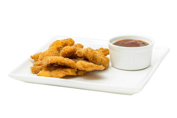 istock Chicken nuggets with ketchup 964815858