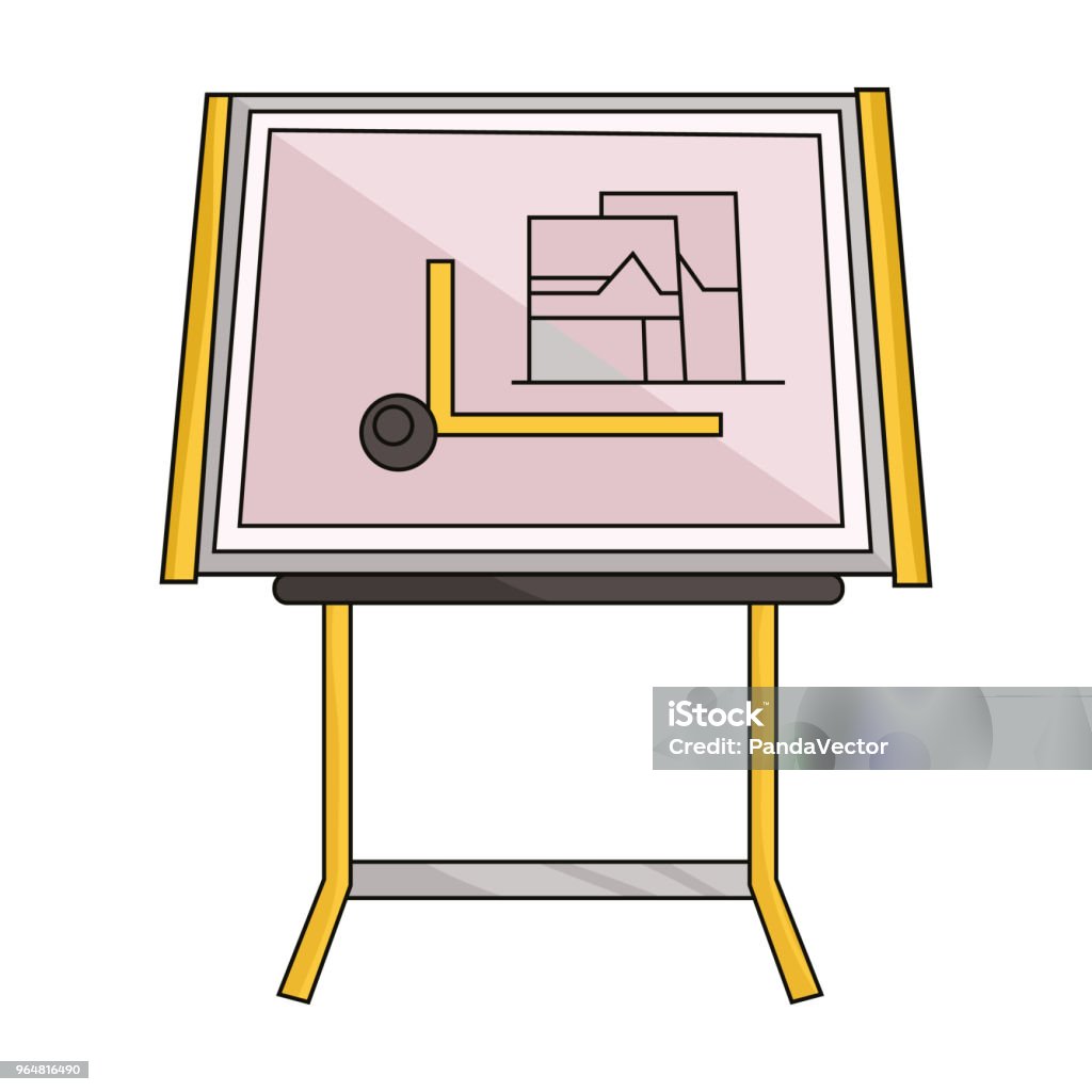Ilustración de Icono Del Tablero De Dibujo En Estilo De Dibujos Animados Aislado Sobre Fondo Blanco Ilustración De Vector Stock Símbolo Del Arquitecto y más Vectores Libres de Derechos de Adulto - Ilustración de Icono Del Tablero De Dibujo En Estilo De Dibujos Animados Aislado Sobre Fondo Blanco Ilustración De Vector Stock Símbolo Del Arquitecto y más Vectores Libres de Derechos de Adulto -