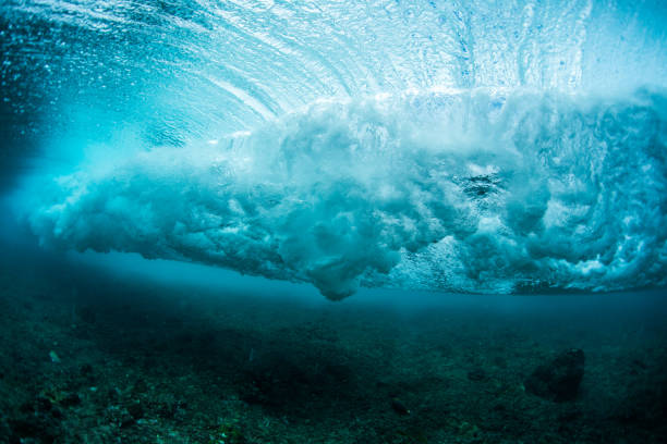istock Underwater view of the ocean wave 964839506