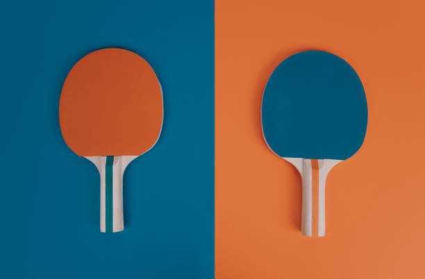 istock Table tennis or ping pong rackets 964842576