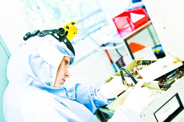 istock Scientist Inspects A Machine Spare Part In The Laboratory 964843058
