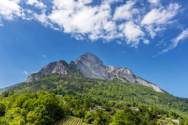 istock Mountains view in Alps. Swiss landscape 964843466