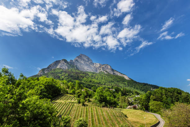 istock Mountains view in Alps. Swiss landscape 964843468