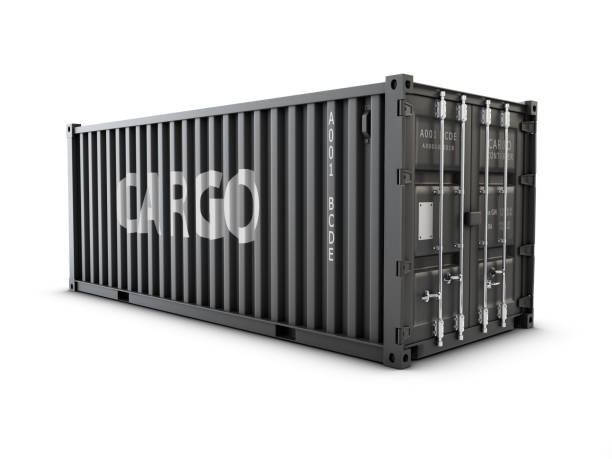 istock 3d Illustration of cargo container or shipping container for logistics and transportation 964847336