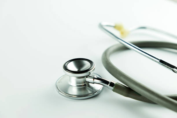 istock Stethoscope on white background. medical health concept 964854354