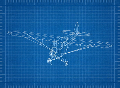 Light aircraft Architect blueprint