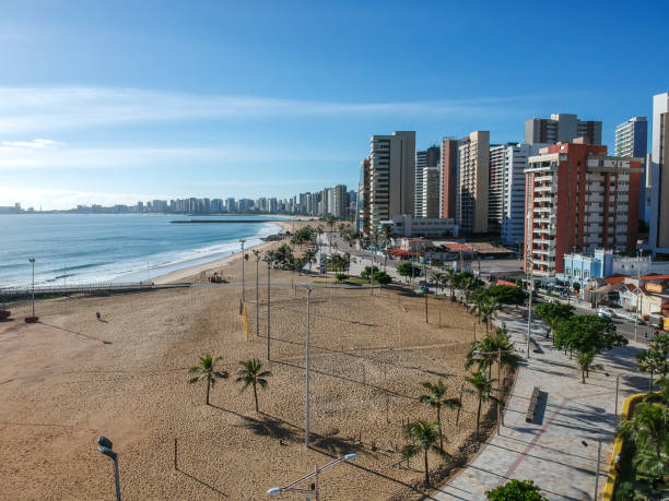 istock Praia de Iracema Beach from above, Fortaleza, Ceara State, Brazil. 964872052