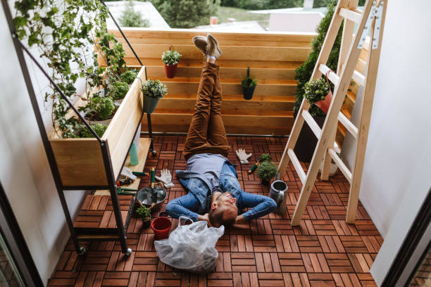 istock Relaxing in a my garden 964880886