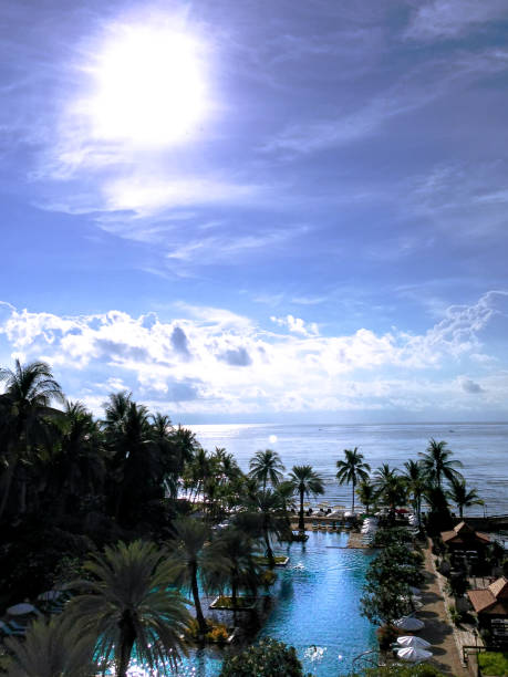 istock Scenery of Relaxing Area at the Resort 964880902