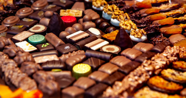 istock Variety of small chocolates 964886968