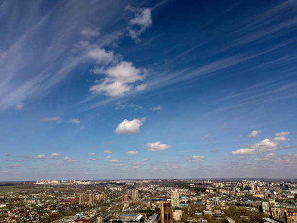 istock Blu sky in the city 964891106