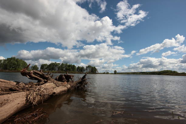 istock the beautiful landscape with low clouds over the river 964894914