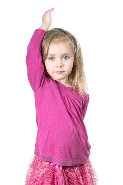 istock Child raises his hand up 964907770