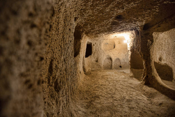 istock cave city in Cappadocia Turkey 964911350