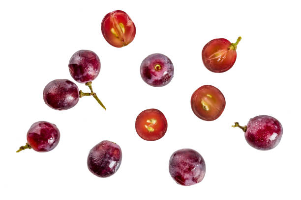 istock Grape isolated on white food 964916474