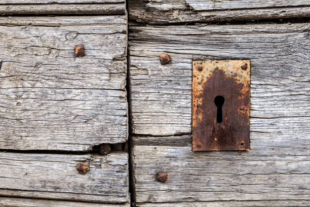 istock Old wooden door 964926254