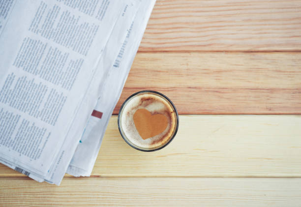 istock cup of coffee with heart. 964936974