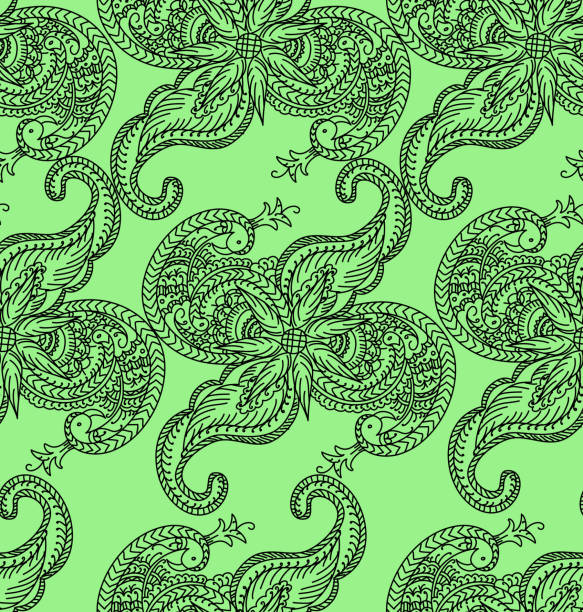 40+ Pasley Pattern Stock Illustrations, Royalty-Free Vector Graphics ...