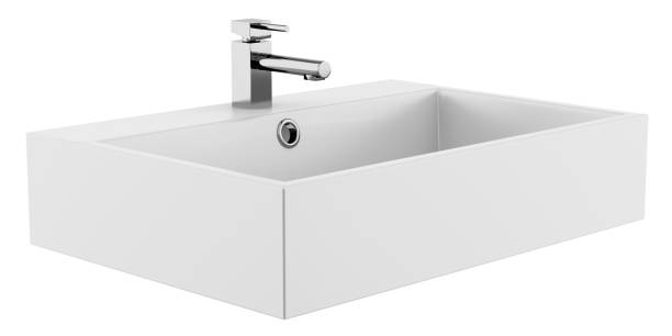 istock ceramic bathroom sink isolated on white background 964955544